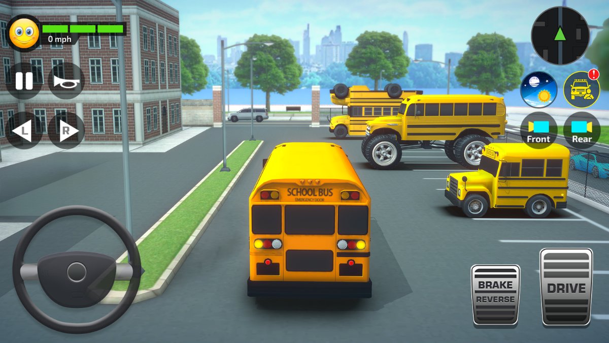 Top 10 game l i xe kh ch hay m ph ng 3d ch n th t